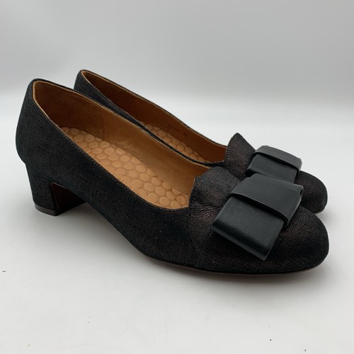 Chie mihara black metallic - black,