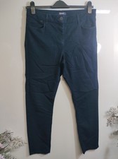 Womens Marks And Spencer Navy Jeggings  UK 14 W32" L25"