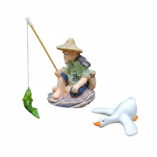 Aquatic fishbowl fisherman - aquatic,