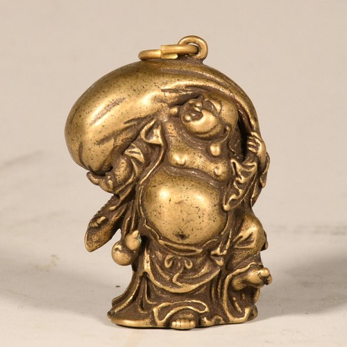 5cm old china dynasty bronze - old,