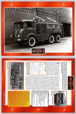 Latil H16 A1 TZ - 1952 - Fire Engine - Atlas Trucks Maxi Card