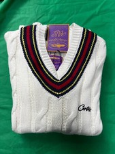 Corteiz Wimlbedon Knit Sweater white