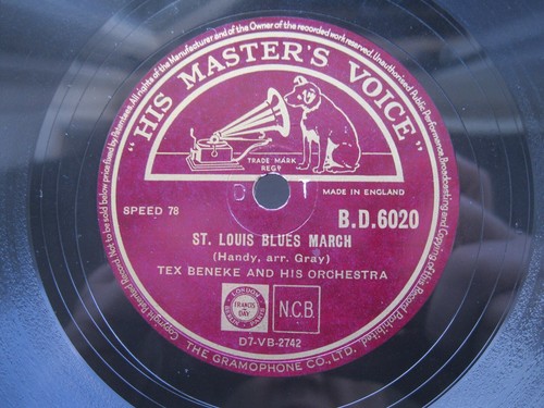 Tex beneke rpm louis - tex,