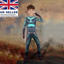 Pitevotur  Boys Costumes Solder  Cosplay Ben Jumpsuit for Kids , Party Halloween