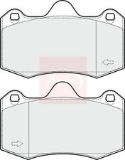 Apec front rear pads fits - apec,