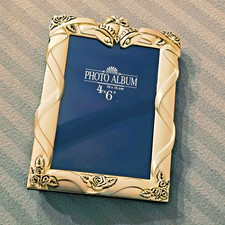 House Of Hampton Silver And Velvet Wedding Photo Album 10x15cm / 4x6"