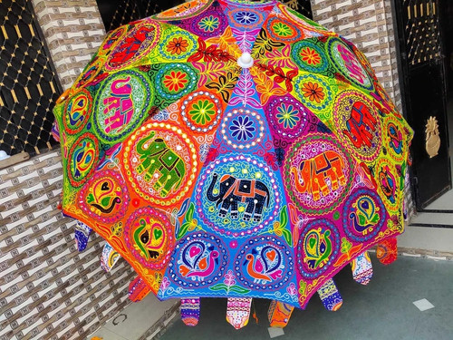 Indian embroidered garden - indian,