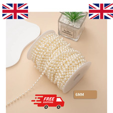 6mm Faux Pearl Beads Garland