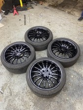 Mercedes Carlsson 19” Alloy Wheels With Tyres X4 5x112 - Ready To Fit