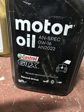 Renault Group Motor oil. AN-SPEC 0W-16 AN2022. Castrol GTX