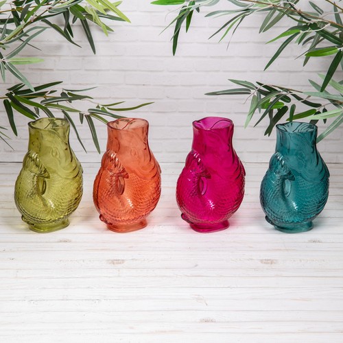 Glass fish gluggle - glass,