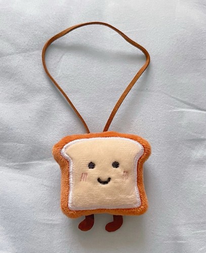 Cute plush little toast bag - cute,