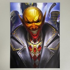 HARLEQUIN SOLITAIRE HEIRS LAUGHING GOD ELDAR PICTURE POSTER WARHAMMER 40,000 40K