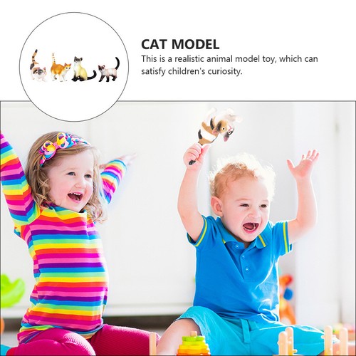 4pcs simulation kitten models - 4pcs,
