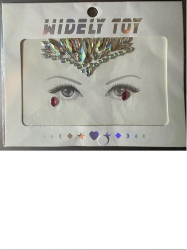 Festival face gems - stick, on