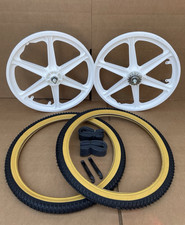Bicycle plastic white - bicycle,