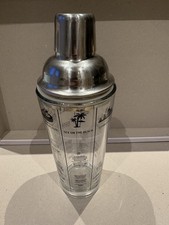 Cocktail Shaker Glass And