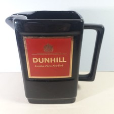 Dunhill Water Jug Black Square Shaped