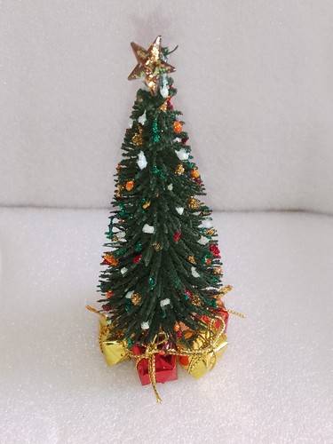 Dolls house decorated - house,