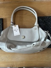 Nica cream handbag - nica, zip