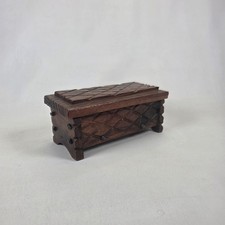 Vintage Carved WOODEN TRINKET