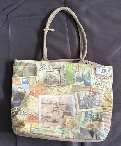 Tim holtz district market tote - district,