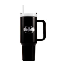 Batman 40oz Tumbler - Official DC Comics Bat Symbol Insulated 1200ml Travel Mug