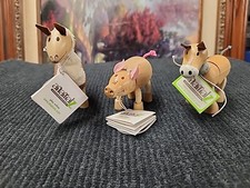 Wooden Anamalz 3-Piece Farm