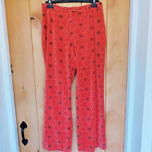 Oilily trousers wide leg - trousers, red