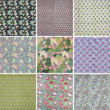 Indian block printed multi - printed,
