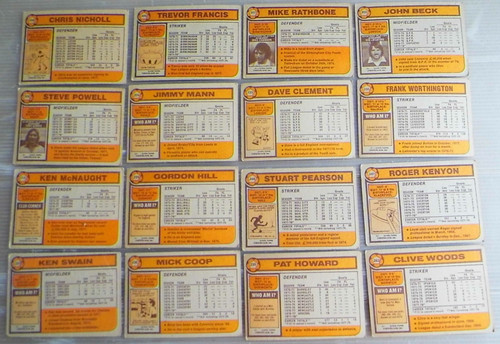 Topps chewing gum - chewing, football
