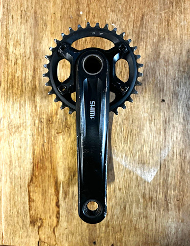 Shimano mt510 crankset - shimano, w/