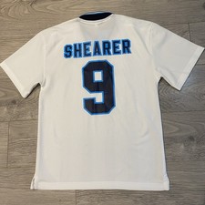 England Scoredraw 1996 Home Shirt with Shearer 9 on the back