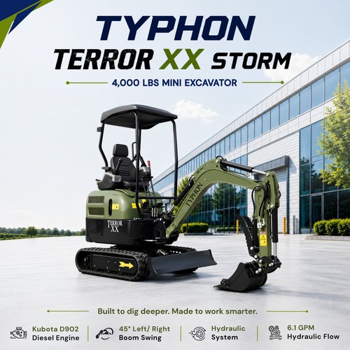 New 4000lb typhon - new,