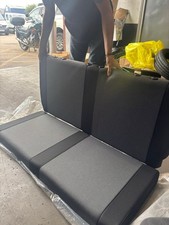 Scot Seats Double  Rear Bench Seat – Black Fabric Minibus/Crew Van/Conversion