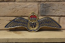 RAF Wings Aluminium Wall