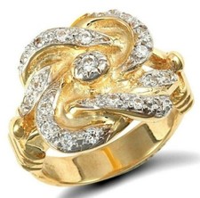 Gents Heavyweight Knot Ring