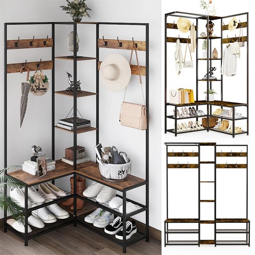 Entryway hall tree - hall, storage