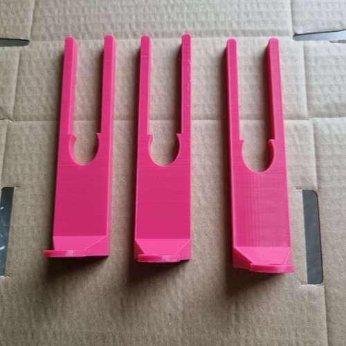 Pink snag bars - pink, ears