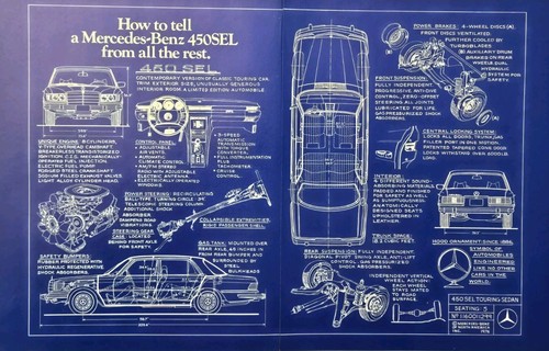 Mercedes benz 450 - 450-sel, touring