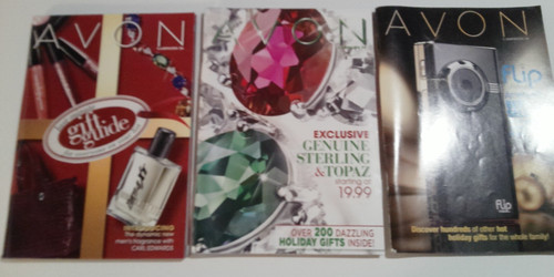 Avon holiday brochures - pc,