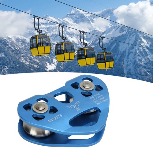 Climbing pulley 30kn zipline - climbing,