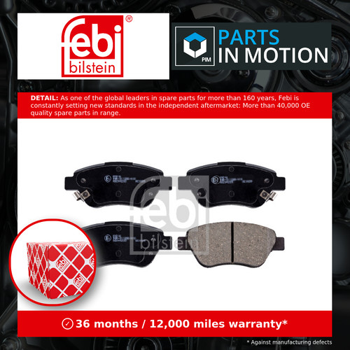 Brake pads set fits - pads,