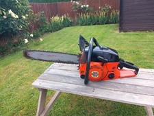 Sachs Dolmar 123 Chainsaw Vintage 2-Stroke Petrol Large Saw with 20" Oregon Bar