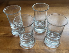 Dartington Glasses x 4 small tumblers, used