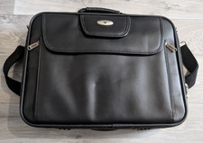 Antler genuine Leather Laptop case, black