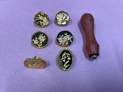 Wax floral seal - floral,
