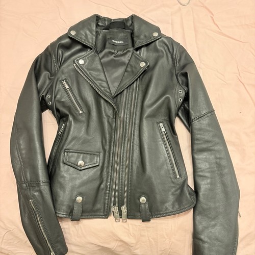 Diesel leather jacket women - diesel,