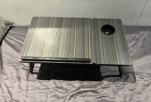 Brand new black striped laptop - black,