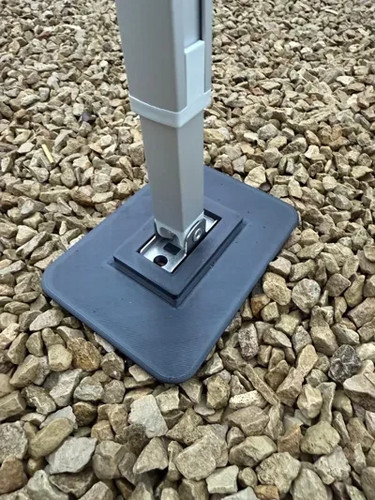 Awning feet plates campervan - plates,